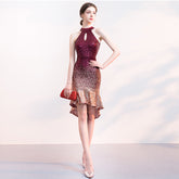 Mermaid Sequin Cocktail Dress - FashionByTeresa
